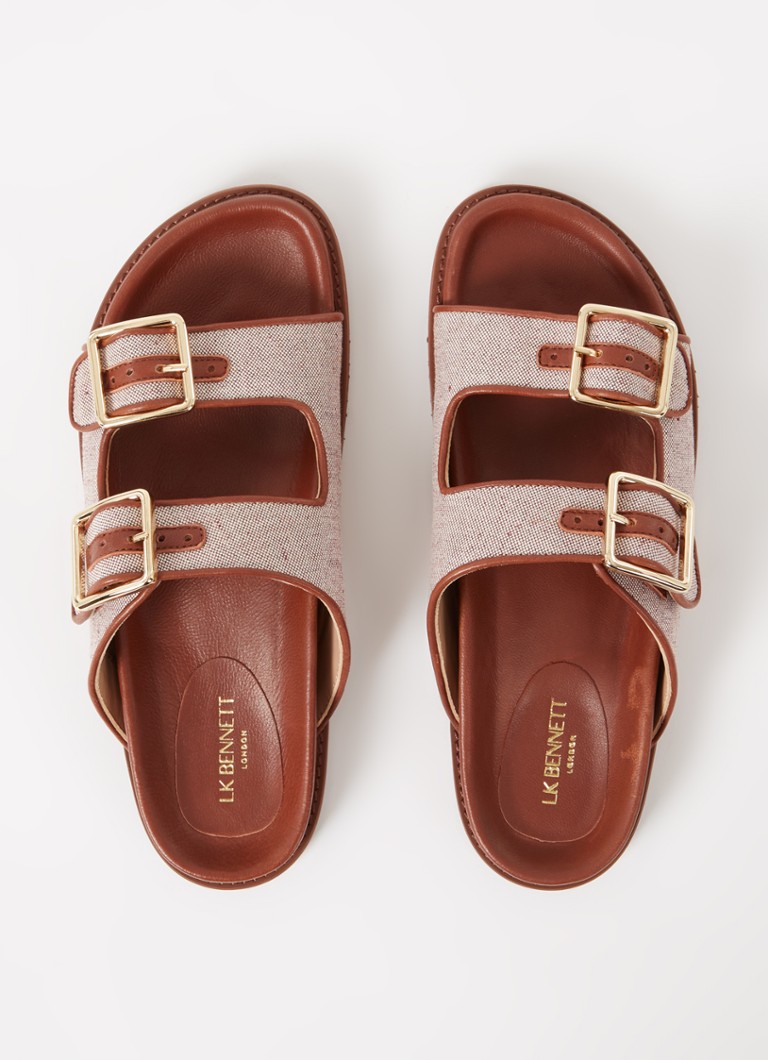 LKBennett Ionna slipper with leather details