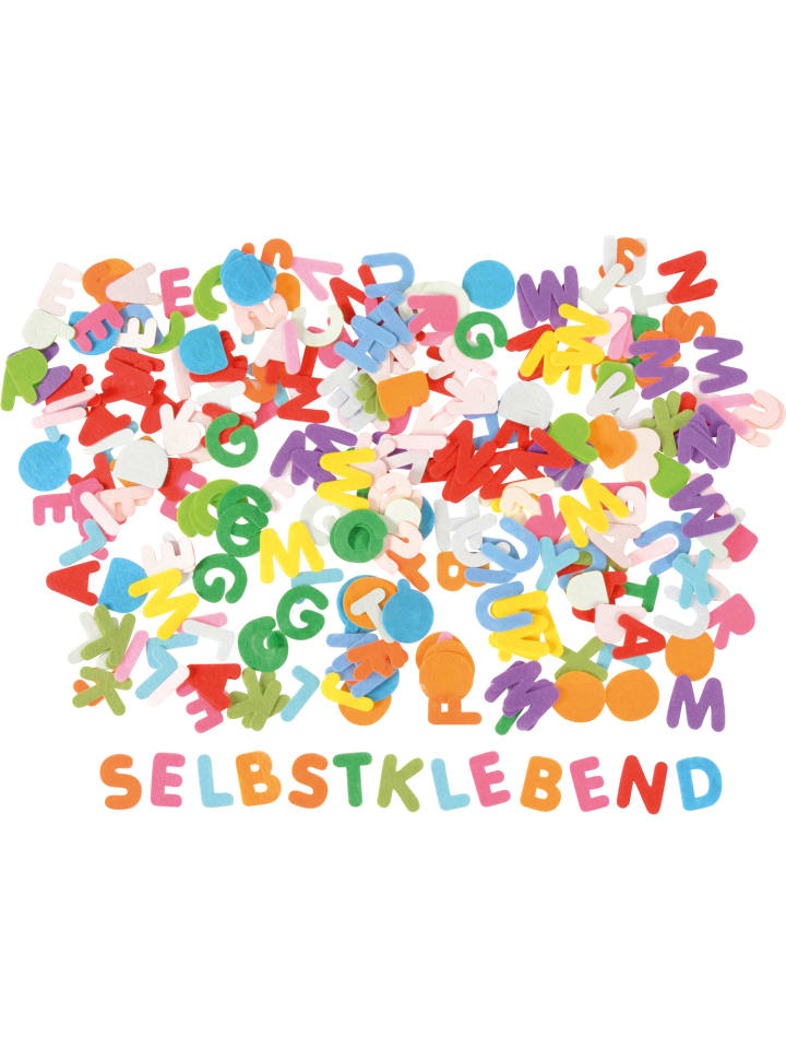 Eduplay Filzbuchstaben, 3 cm, 1 mm stark, Polyesterfilz in sortiert (zufällig) günstig kaufen onesize