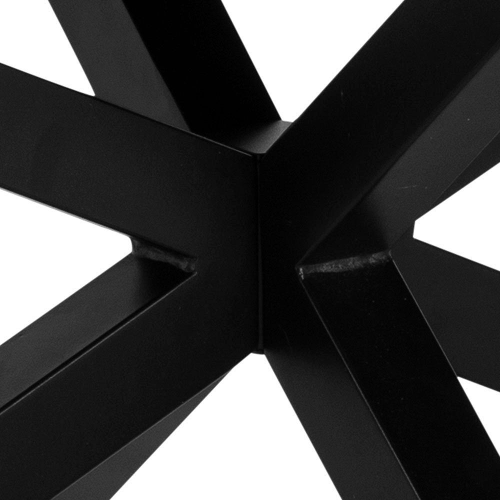 ACTONA GROUP Couchtisch Hanna, mit einer schwarzen Keramik-Optik Tischplatte, Breite 130 cm