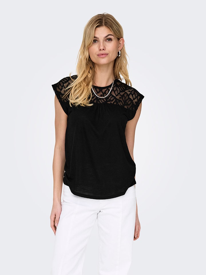 ONLY Shirt in Schwarz günstig kaufen