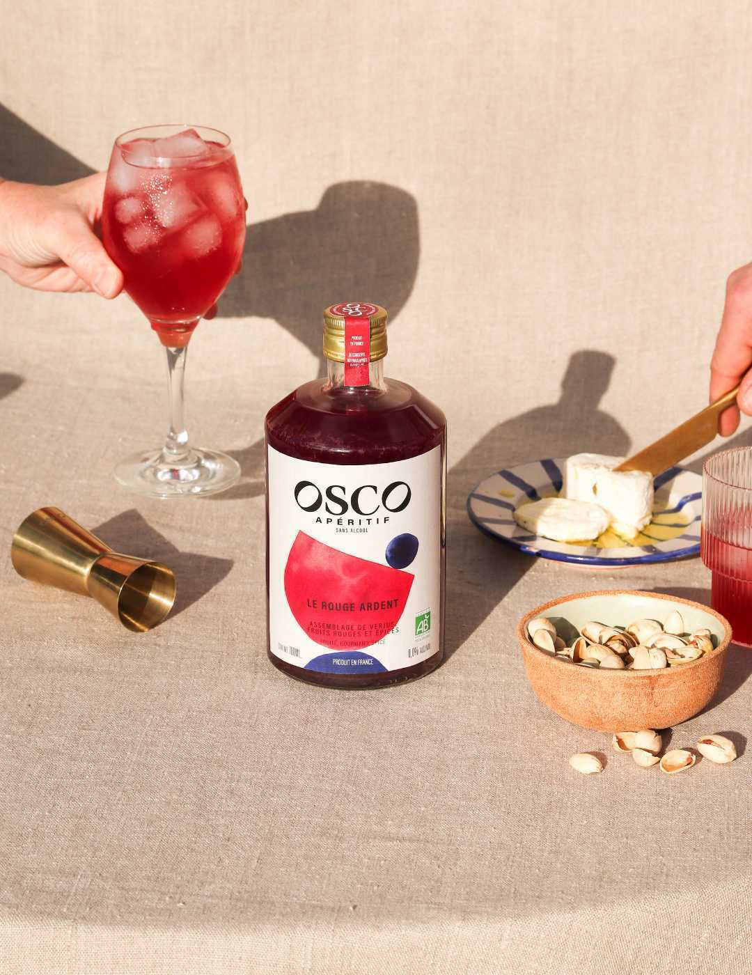 Le Rouge Ardent bio - Sans alcool 0° |  70 cl
