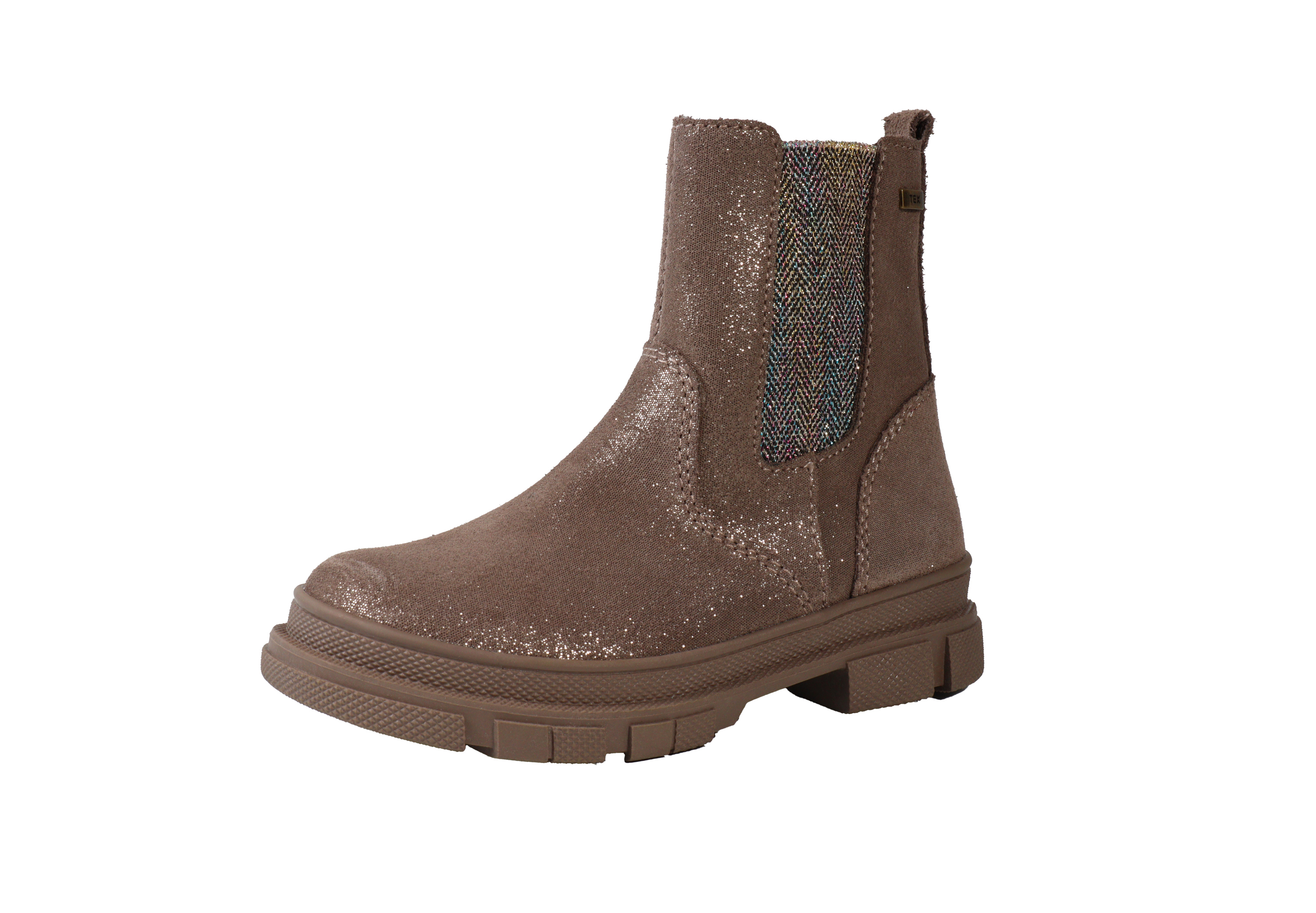 Lurchi Stiefelette Pira-TEX - taupe glitter