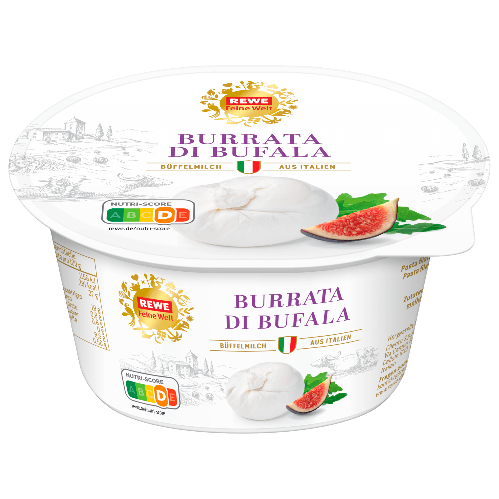 REWE Feine Welt Burrata di Bufala 280g