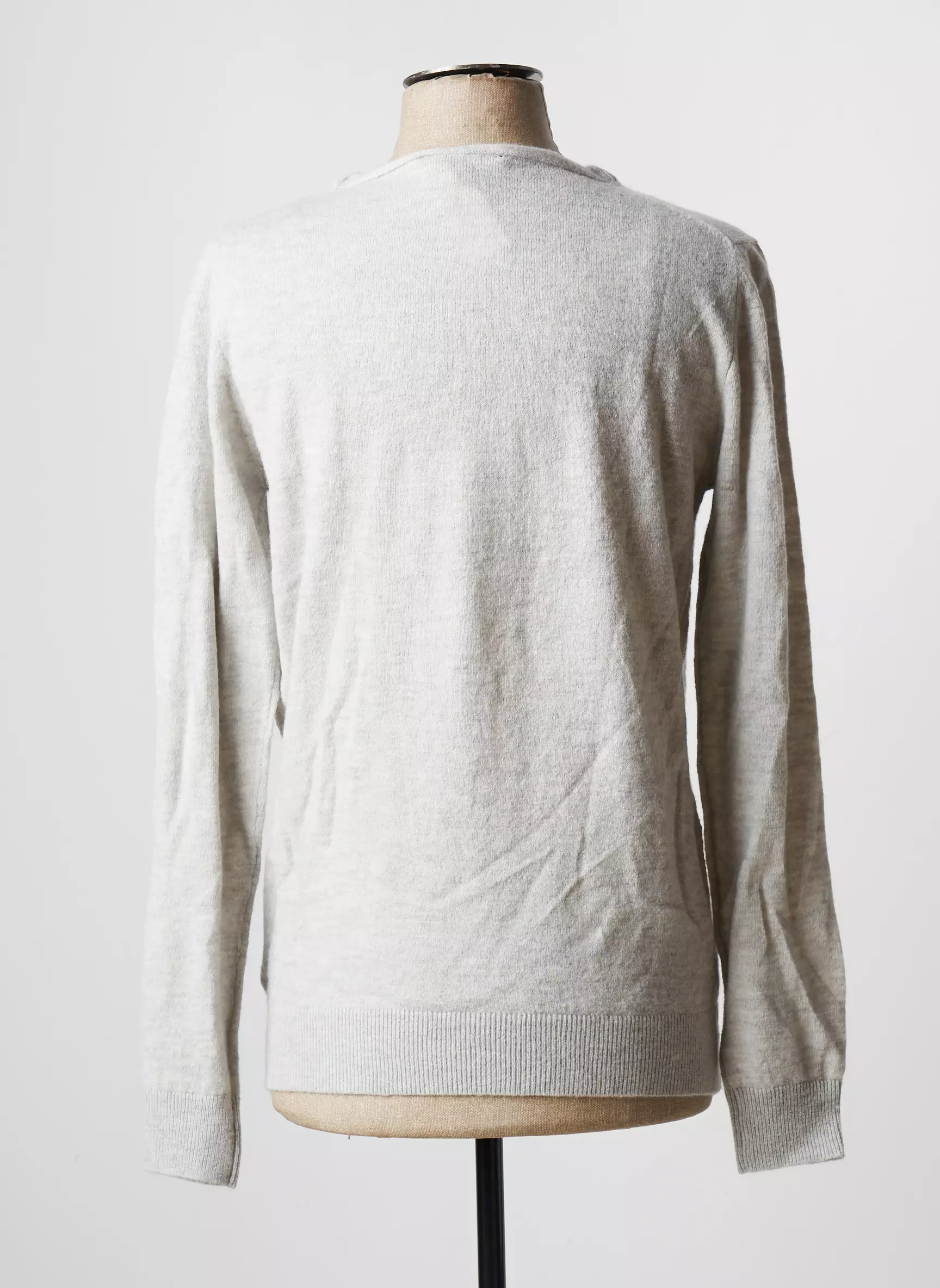 Azzaro Pulls Homme couleur gris