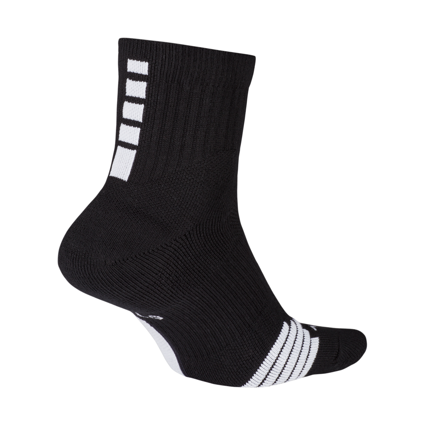 Nike Elite Mid Socks Running Schwarz F013