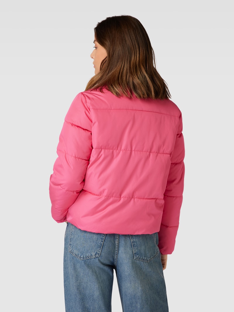 Steppjacke mit Stehkragen Modell 'TATE' in pink