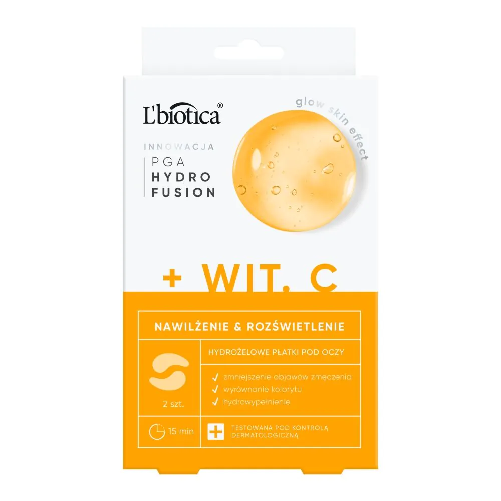„L'biotica Hydro Fusion“ hidrogelio paakių pleistrai su vitaminu C
