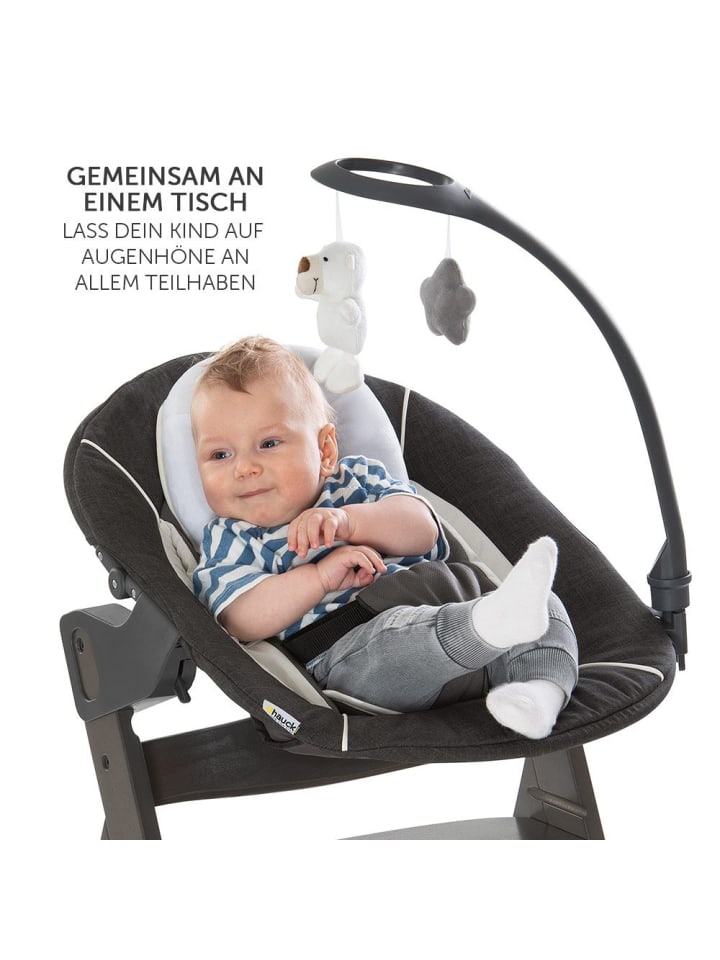 Hauck Alpha Charcoal Selectline Newborn Set Deluxe - 4-tlg. in schwarz,grau günstig kaufen onesize