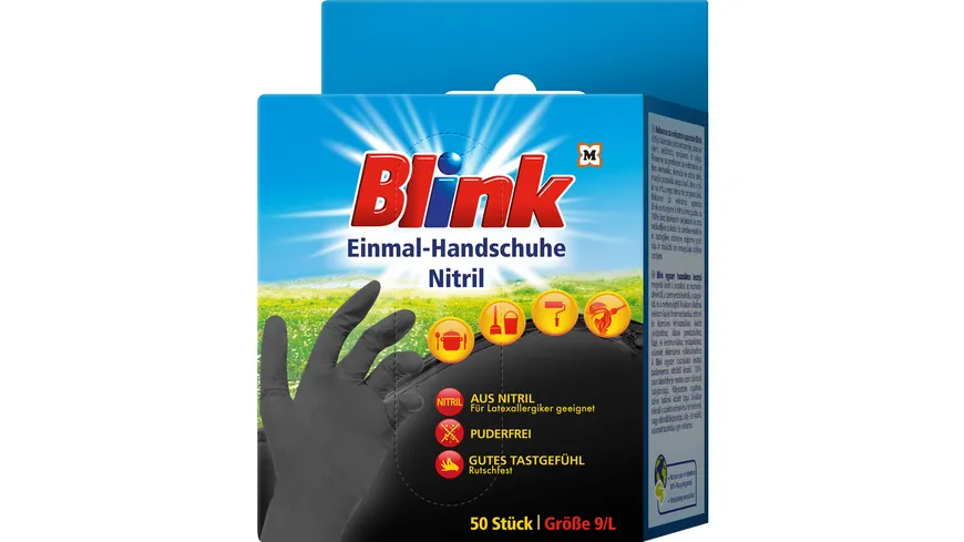 Einmal-Handschuhe Nitril Größe L