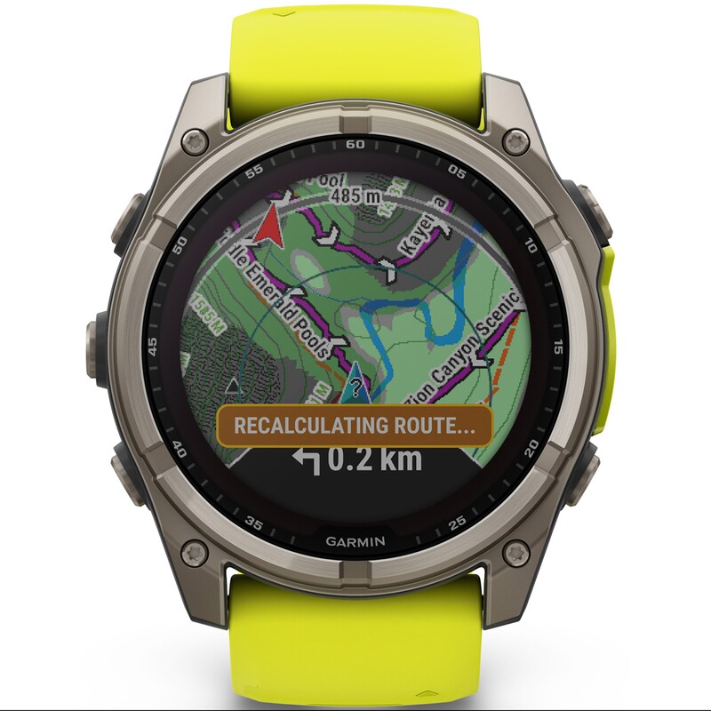 GARMIN Armbanduhr Fenix 8 Sapphire &ndash; SOLAR 51 mm