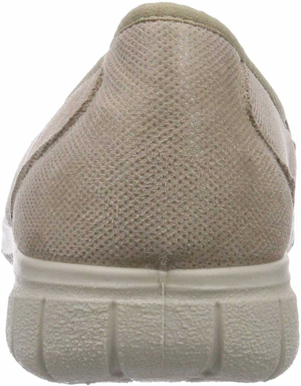 FISCHER MARKENSCHUH Komfort Slipper taupe Fischer Komfort Slipper Taupe