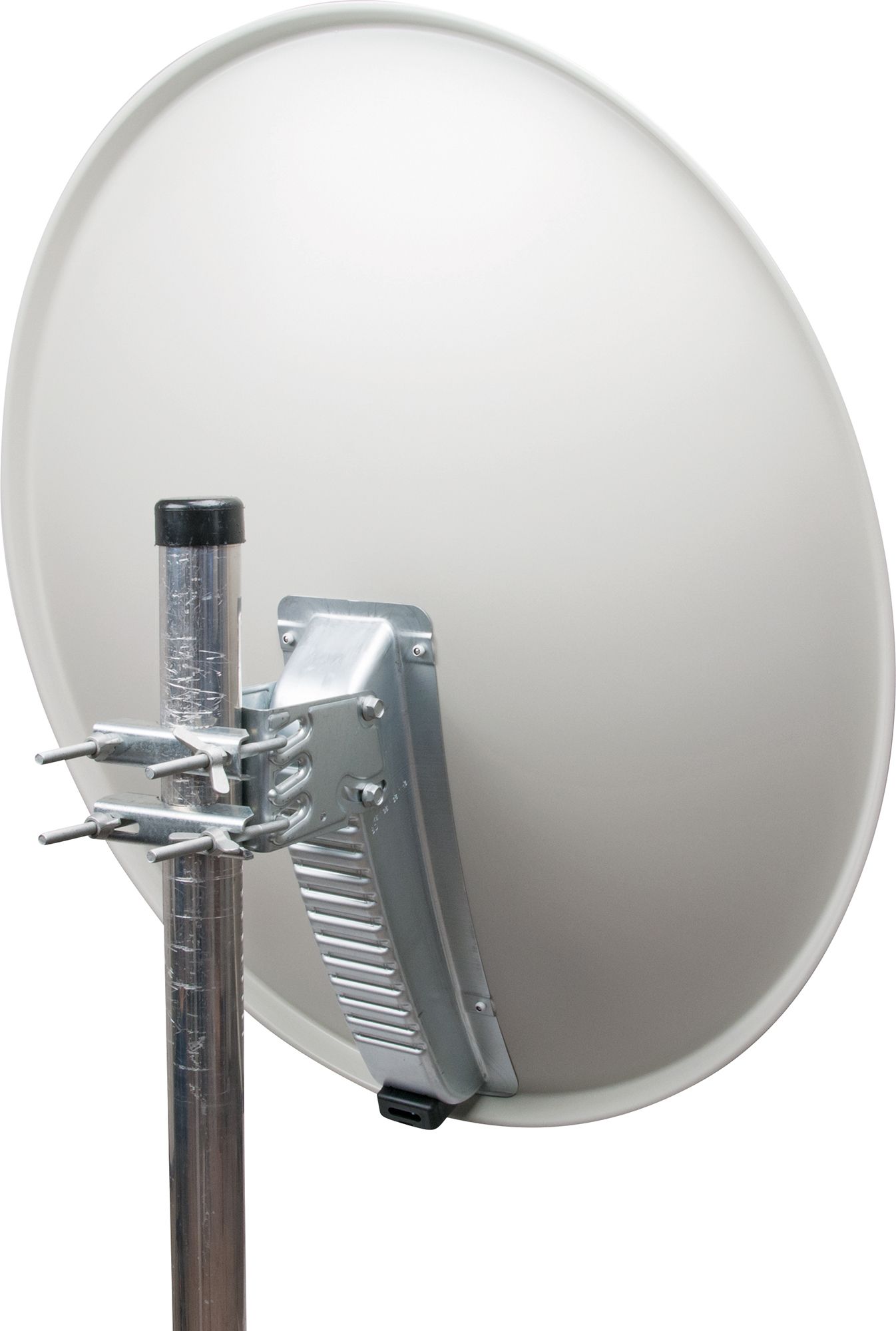Schwaiger SPI800 hellgrauer 80 cm Alu-Spiegel