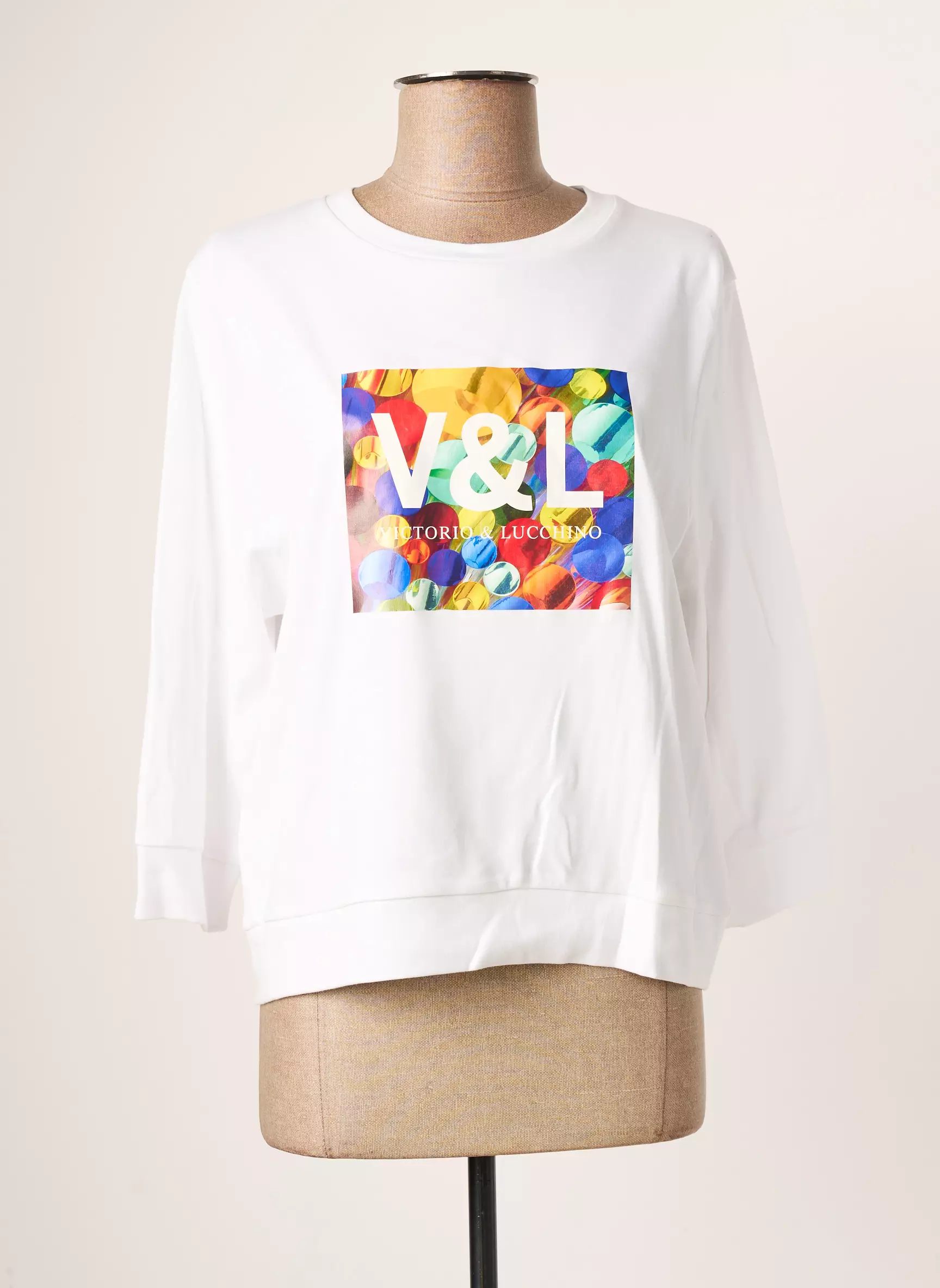 Victorio   Lucchino Sweats Femme couleur blanc