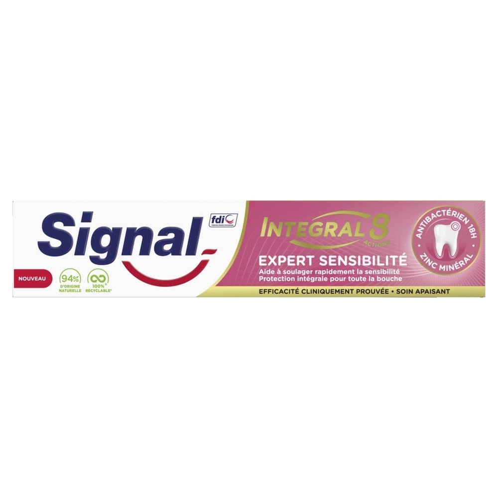 signal SIGNAL Dentifrice Integral 8 Expert Sensibilité 75ml Dentifrice