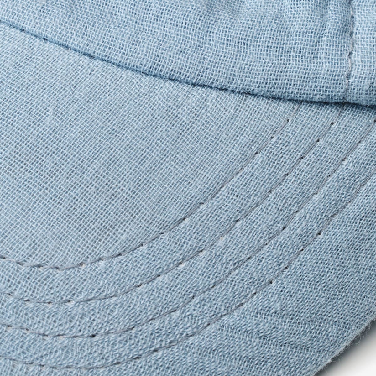 Schirmmütze aus Musselin, blau, Gr.50/51, 1 St