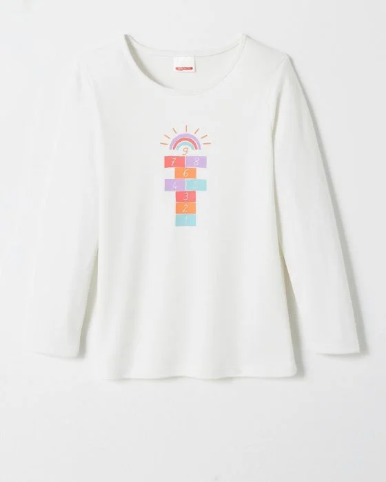 T-shirts mixte enfant sérigraphiés Thermolactyl