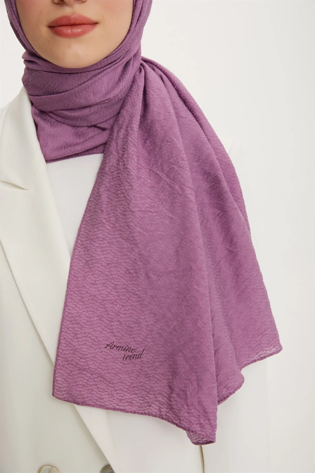 Armine  Trend Star Shawl 3 Textured – Ats3str-544 – Getrocknete Rose