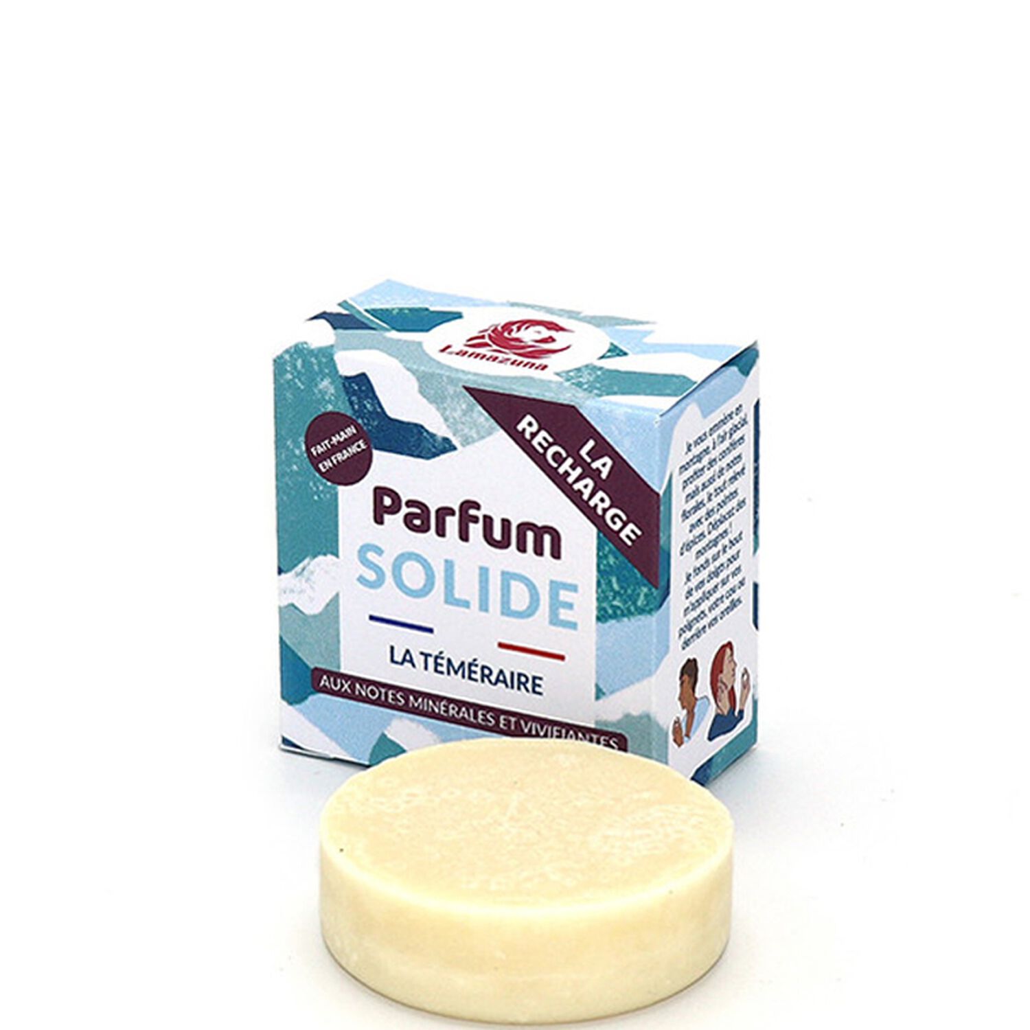 Lamazuna La Téméraire Recharge parfum solide