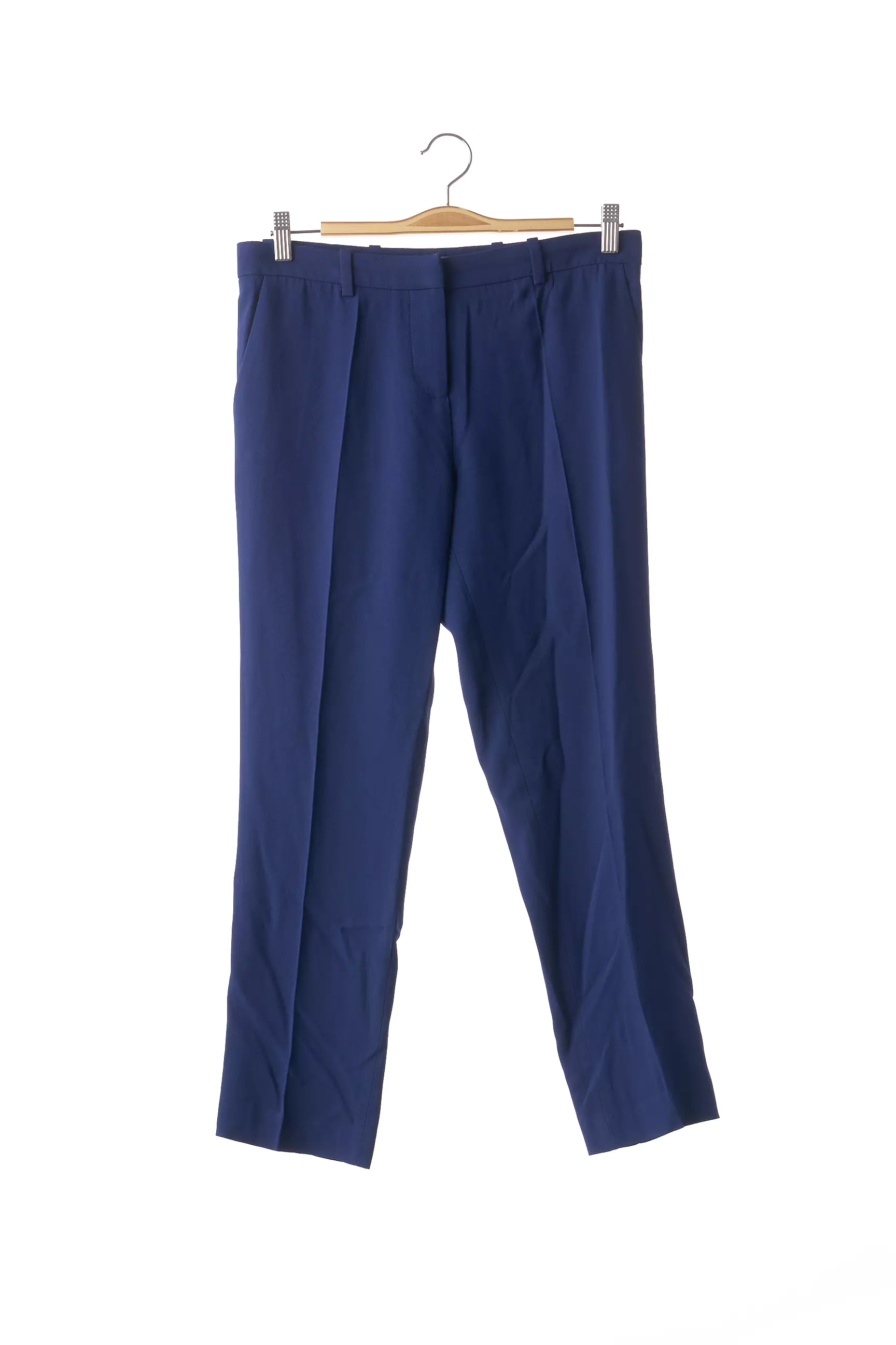 Vanessa Bruno Pantalon7 8 Femme couleur bleu
