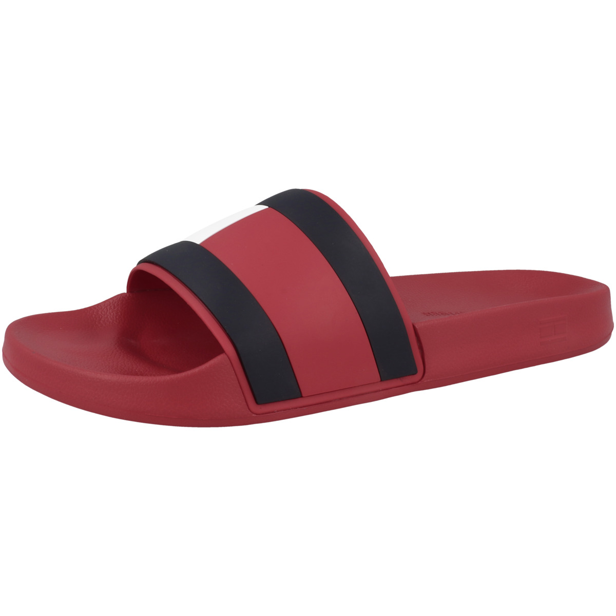 Tommy Hilfiger Rubber Th Flag Pool Slide Badelatschen rot