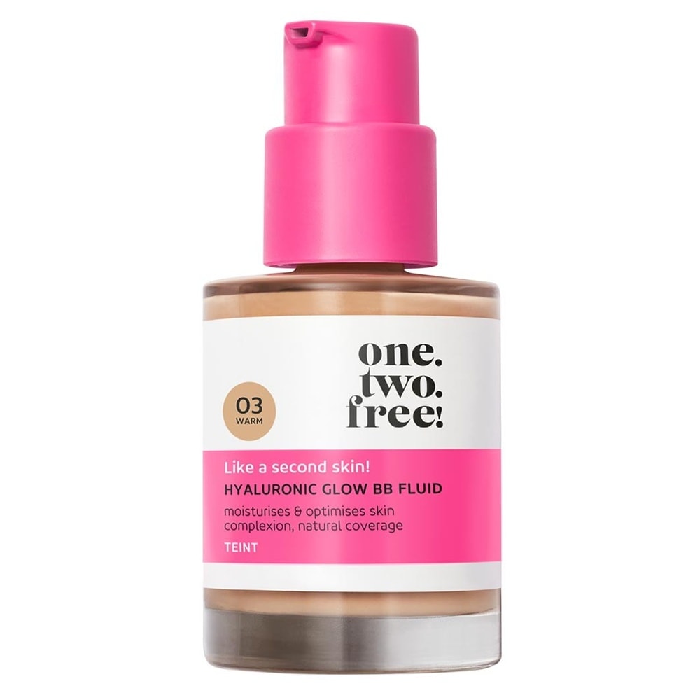 one.two.free! Hyaluronic Glow BB Fluid 30ml Fluide hydratant teinté