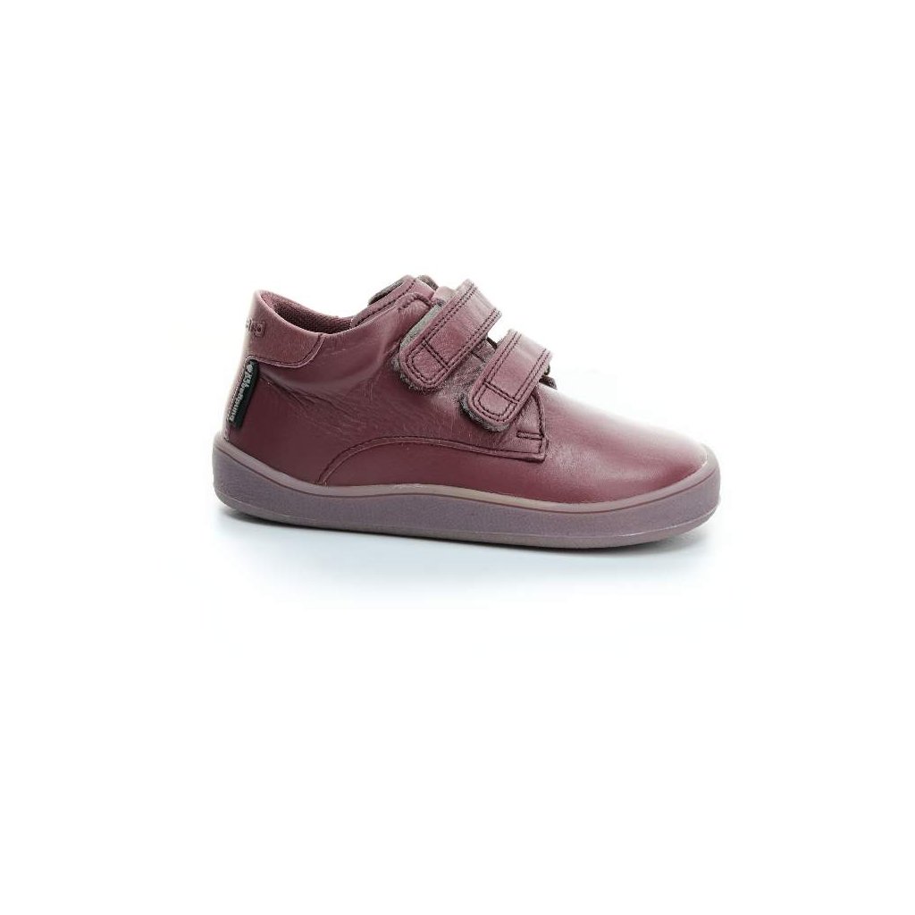 Bundgaard Blake Strap Tex Dark Rose dunkelrosa Barfuß-Halbschuhe
