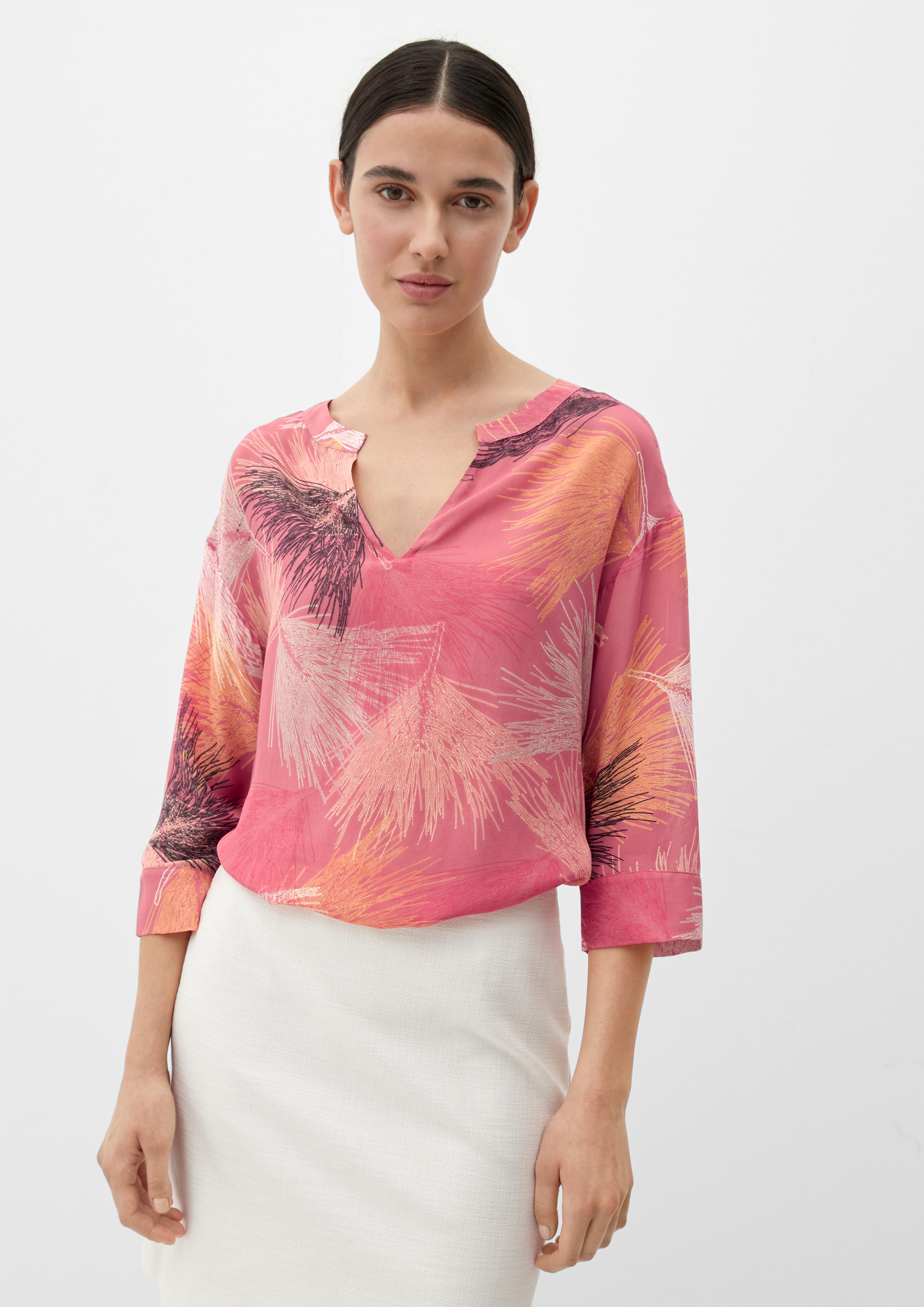 Bluse mit Tunika-Ausschnitt  2130148-20A0