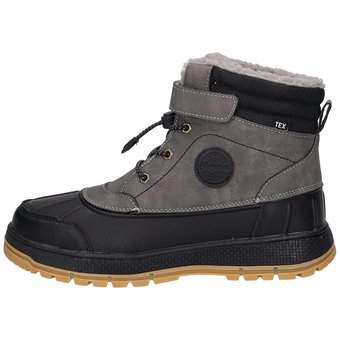 Run Lifewear Klett Boots in grau