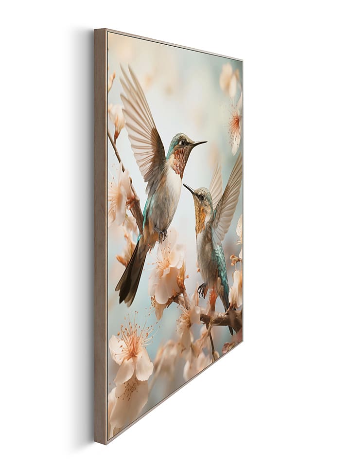 Orangewallz Gerahmter Kunstdruck 