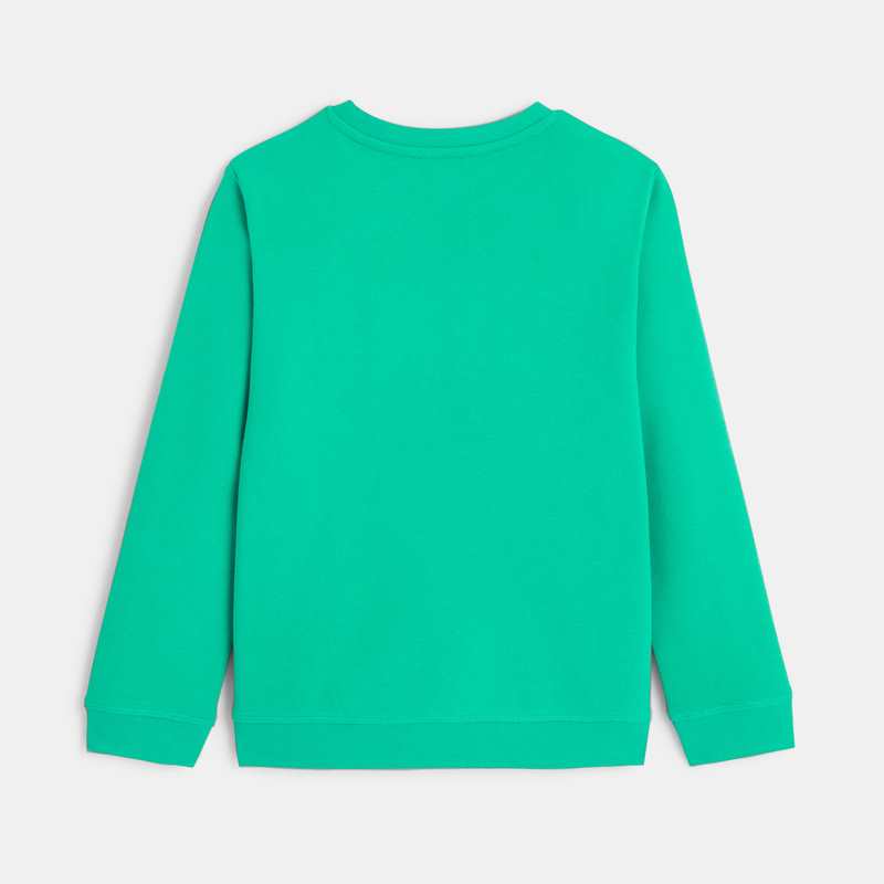 Sweat vert molleton fille Chipie