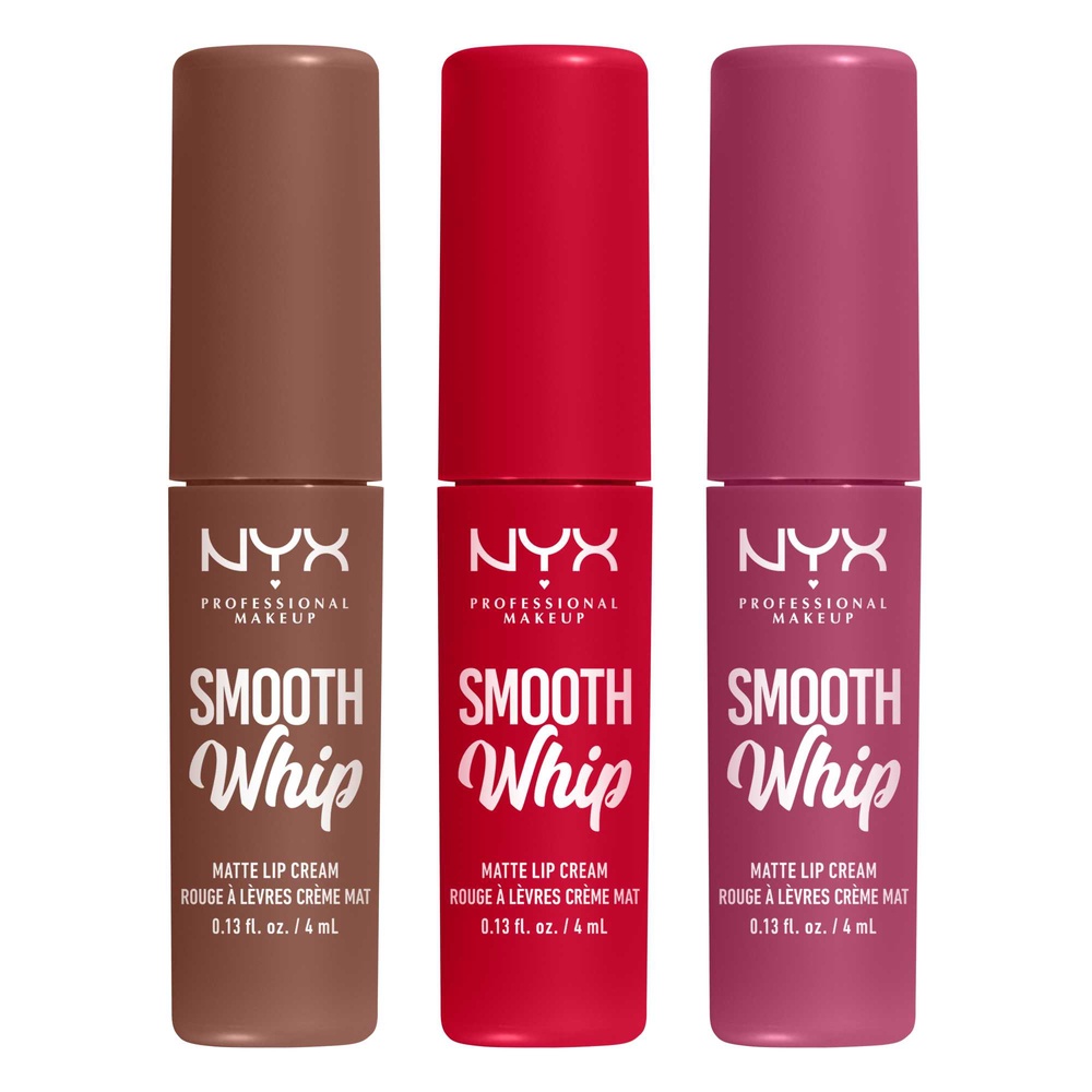 NYX Professional Makeup Coffret trio rouges à lèvres mat Coffrets rouges à lèvres