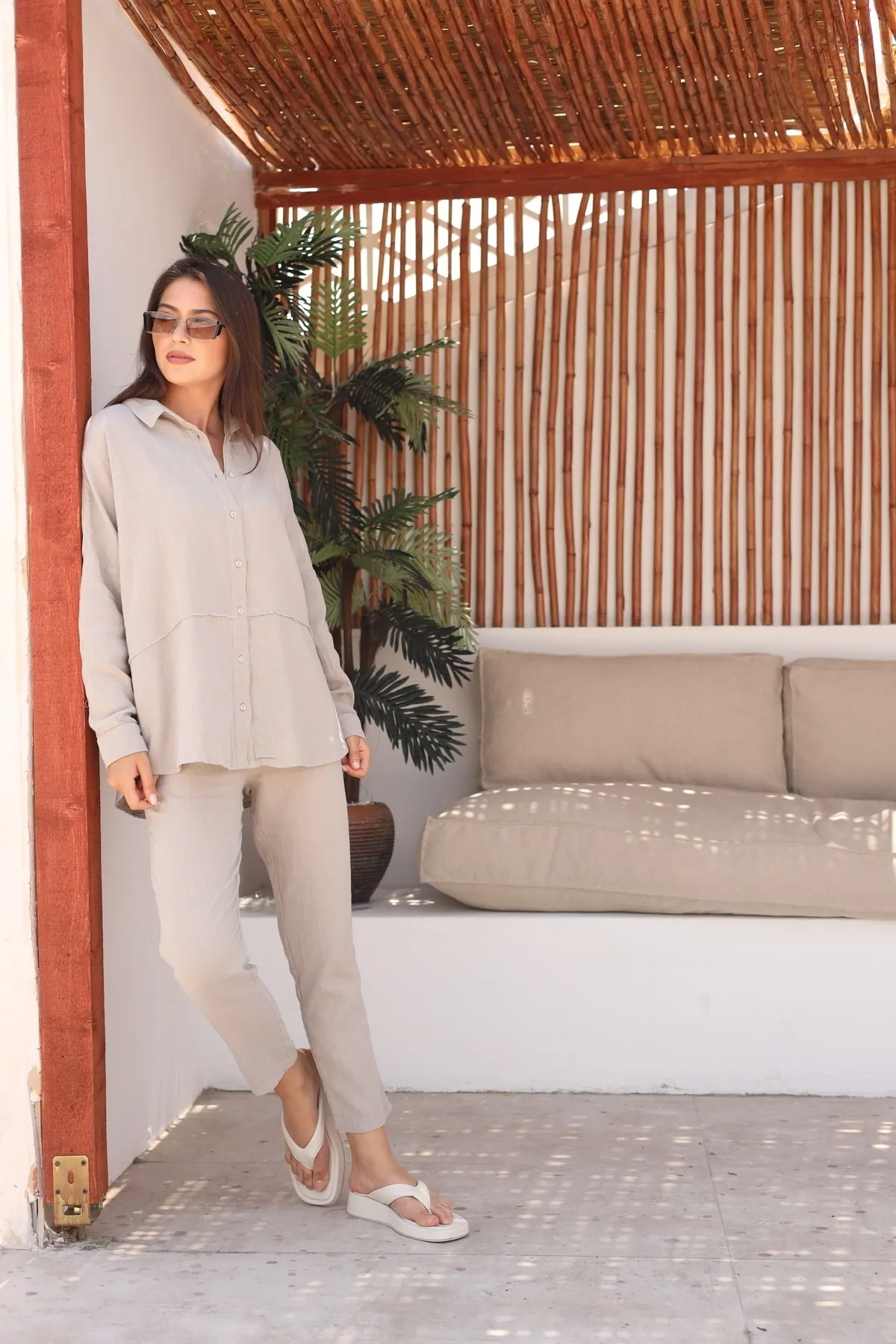 Laluvia  Zweiteiler - Grau - Regular Fit