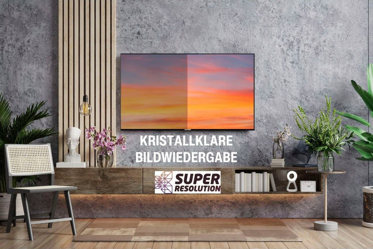 Telefunken D43Q660M2CW QLED-Fernseher (108 cm/43 Zoll, 4K Ultra HD, Smart-TV)