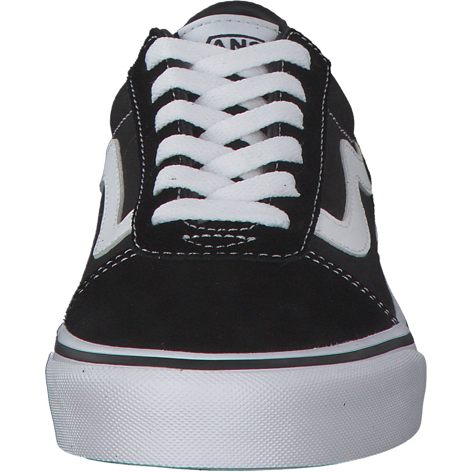 Vans Ward VN0A3IUN, Sneakers Low, Damen, Schwarz (Black/White)