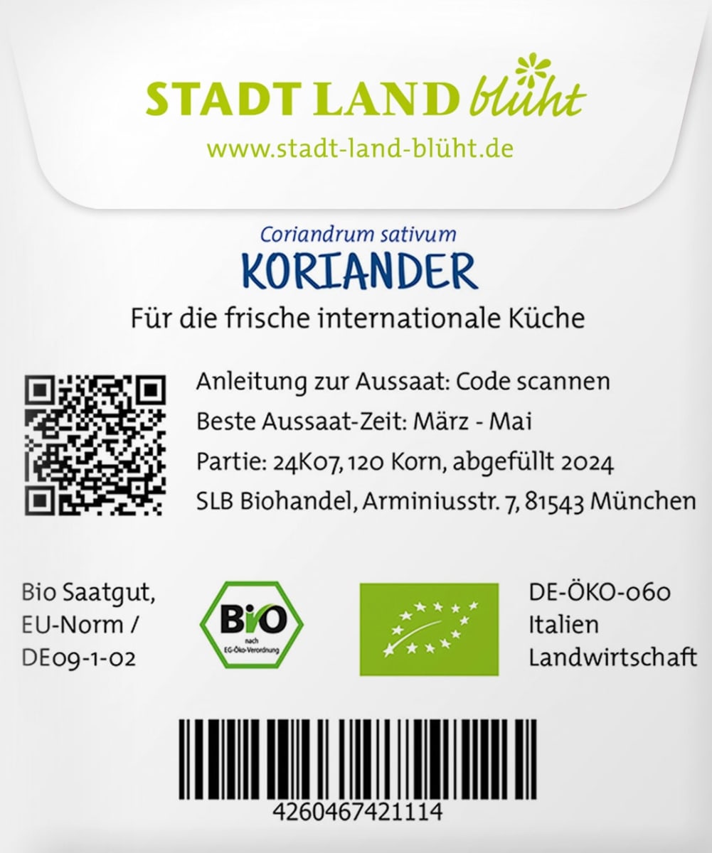 Saaten, Koriander, 1 St
