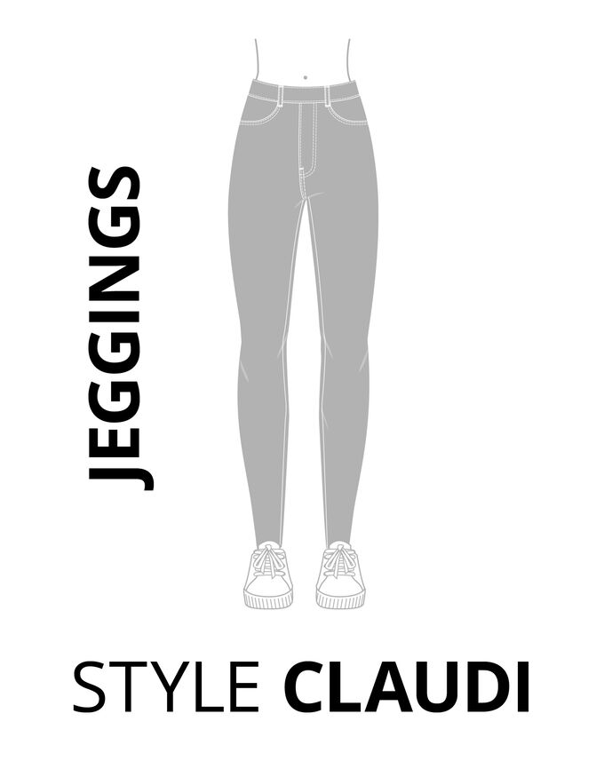 Jeggings - Used-Look