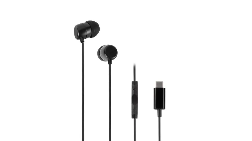 Vivanco Stereo Earbuds mit USB Type C Stecker