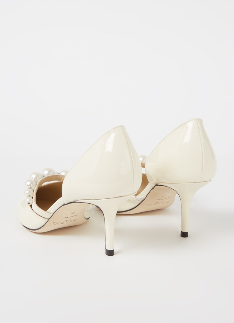Jimmy Choo Aurelie pump in patent leather with crystal