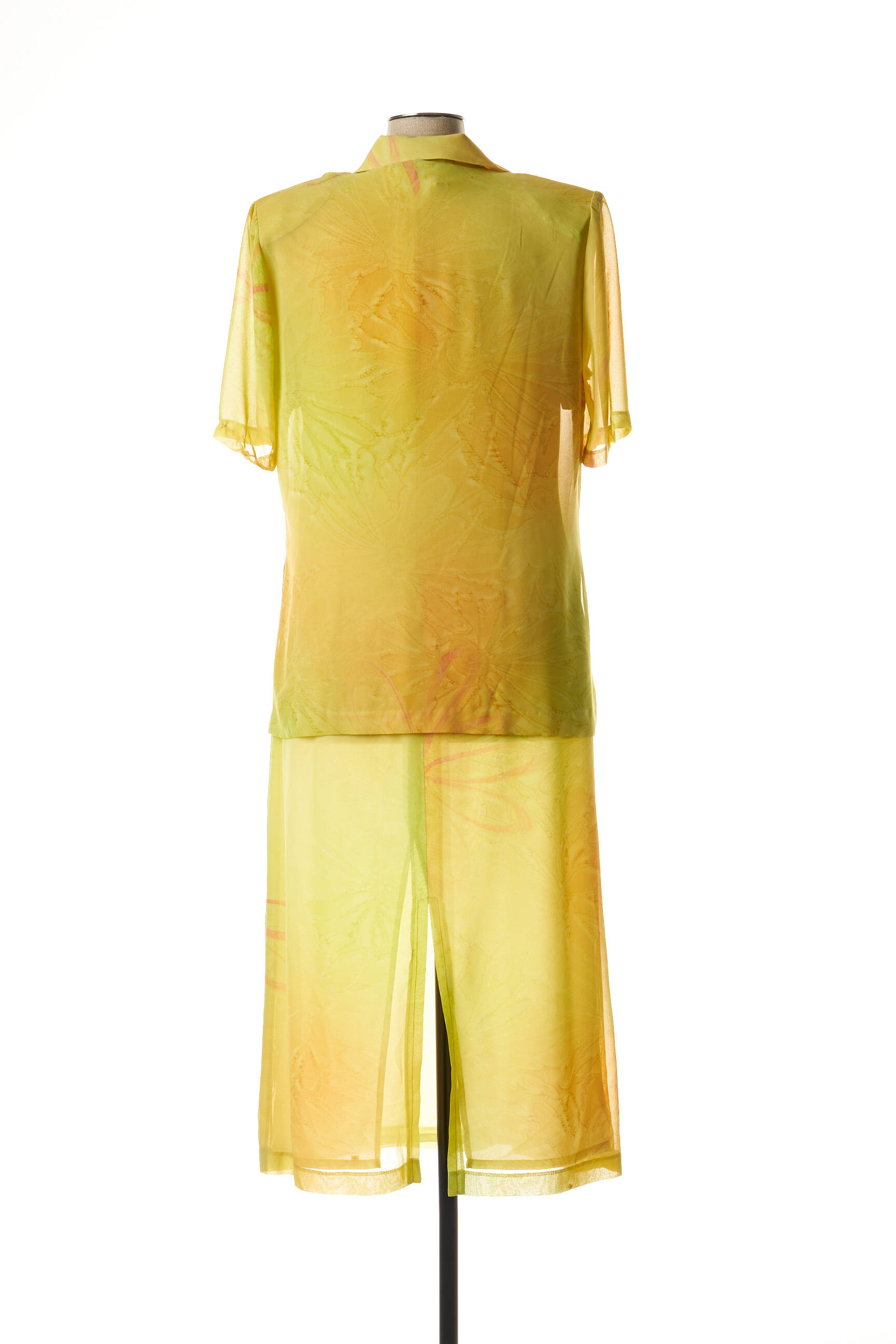 France Rivoire Ensembles Robe Femme couleur jaune