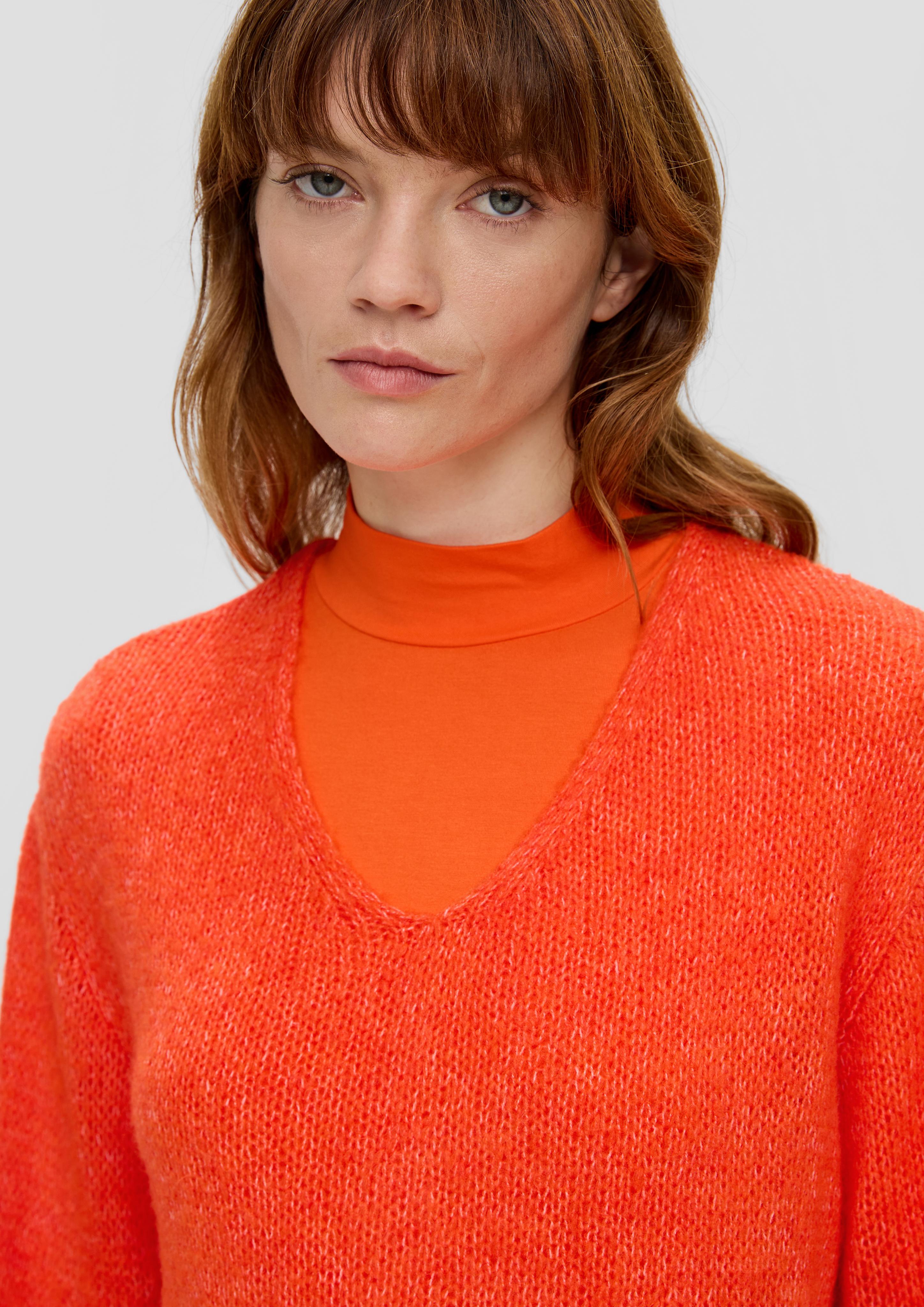 Flauschiger Strickpullover  2142763-25W0
