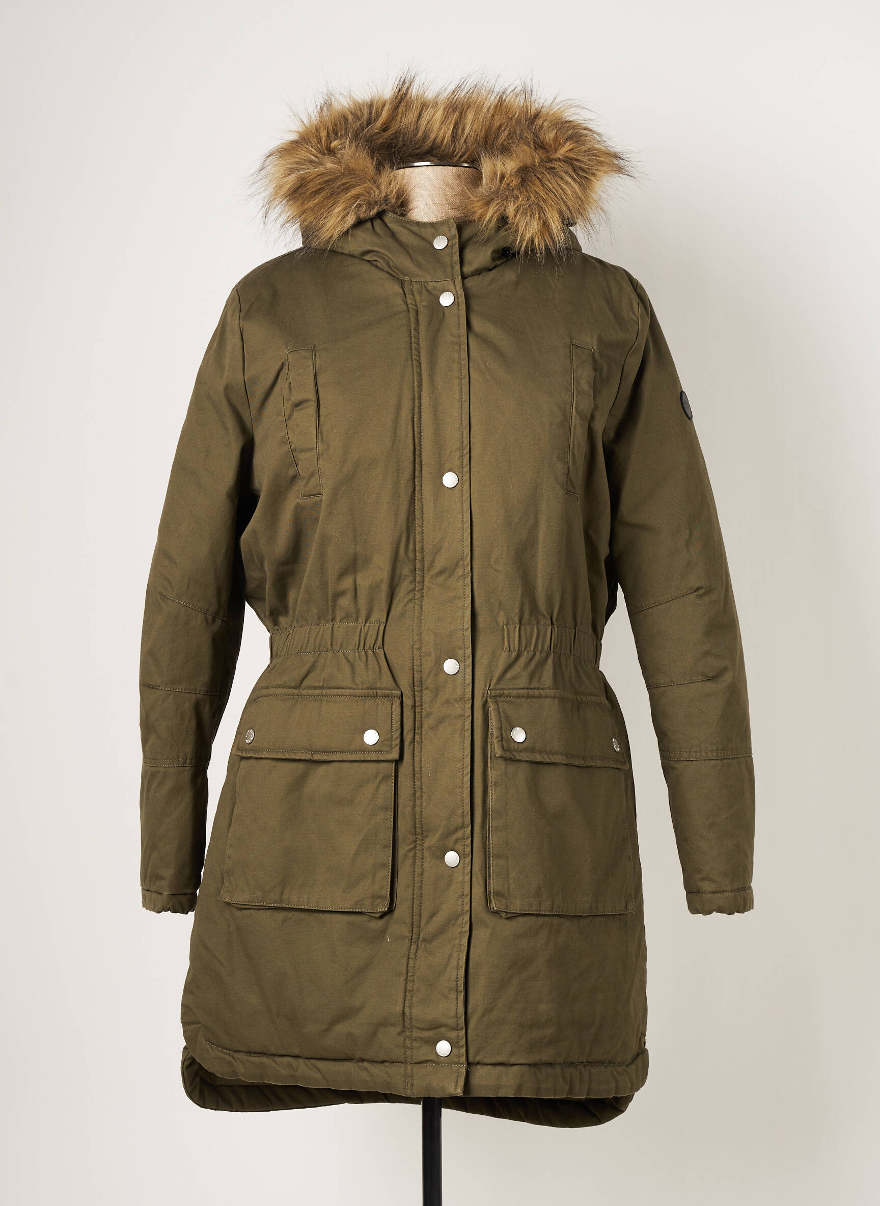 C Est Beau La Vie Parkas Femme couleur vert