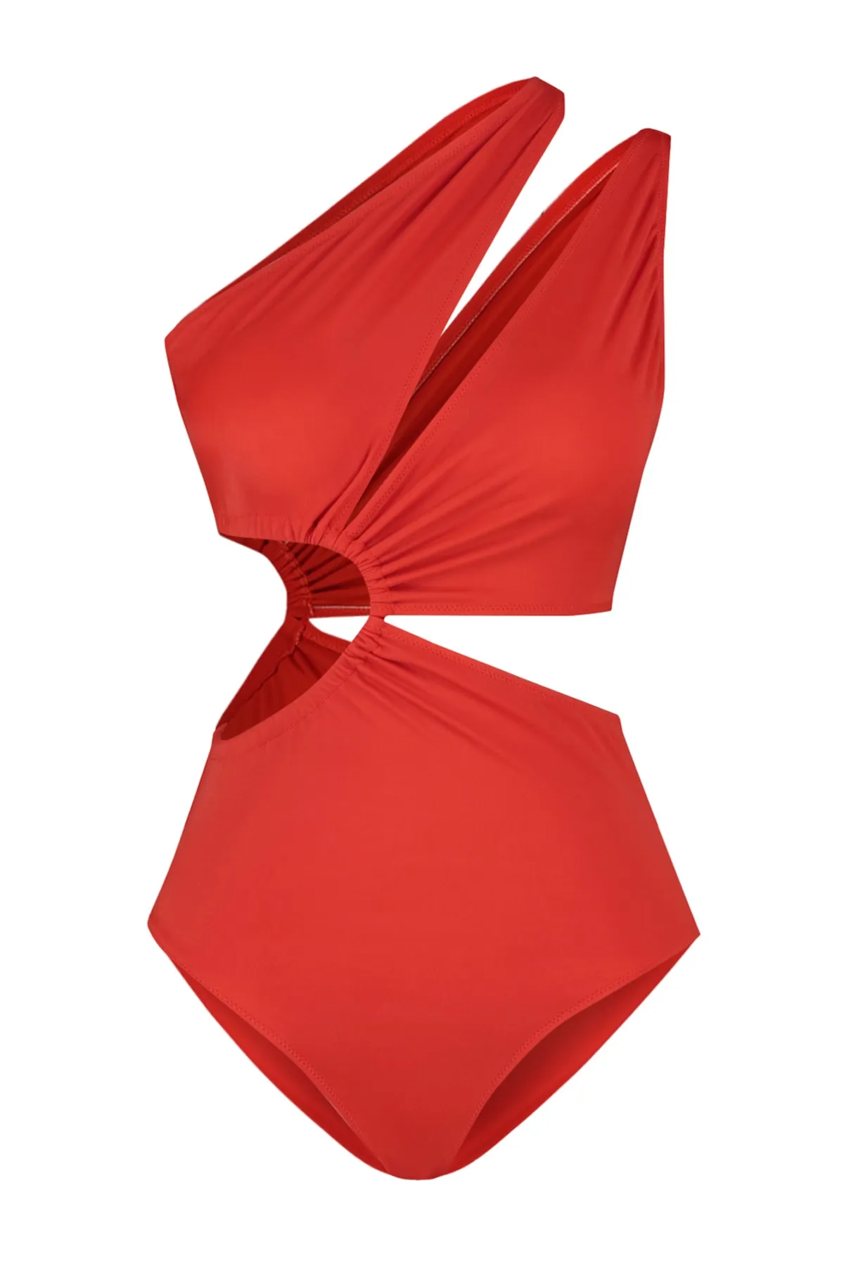 Trendyol Collection  Roter Single Shoulder Tunnel Regular Mayokini TBESS23MA00206
