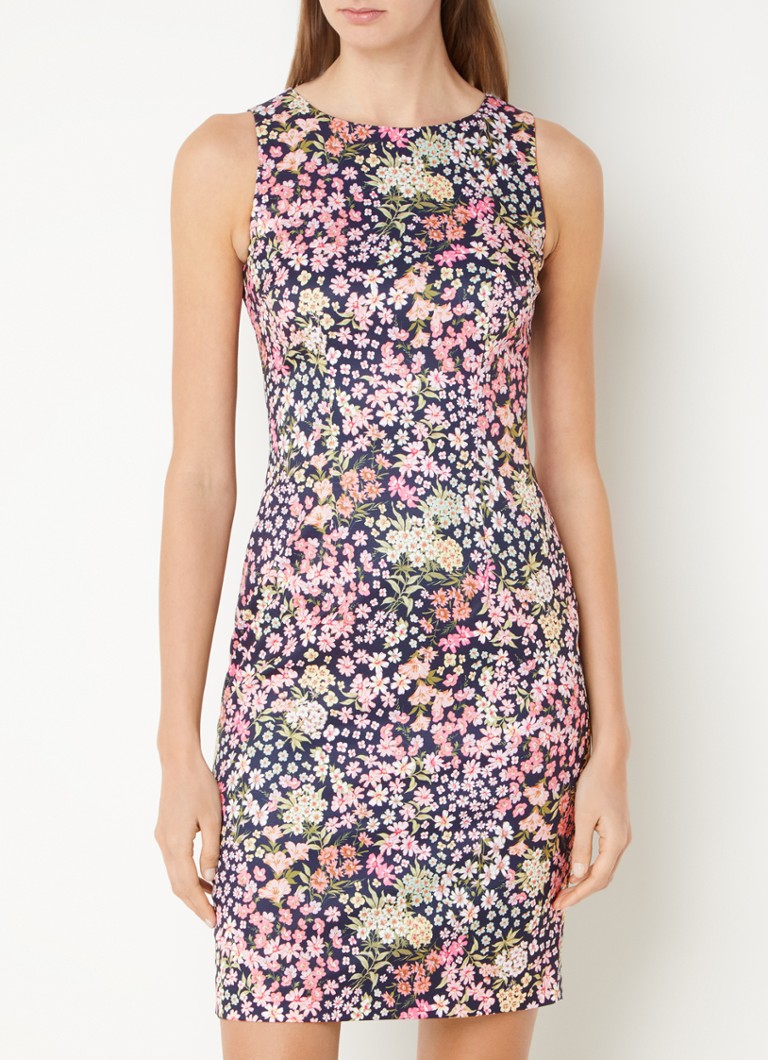 Vestido mini ajustado con estampado floral Hobbs Moira