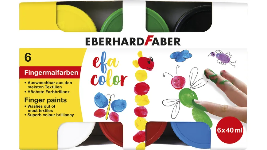 EBERHARD FABER EFA Color Fingerfarbe 240 ml