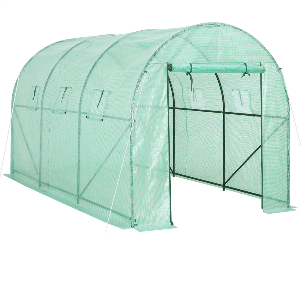 Casaria Gardebruk® Gardebruk Foliengewächshaus 350x200x200cm