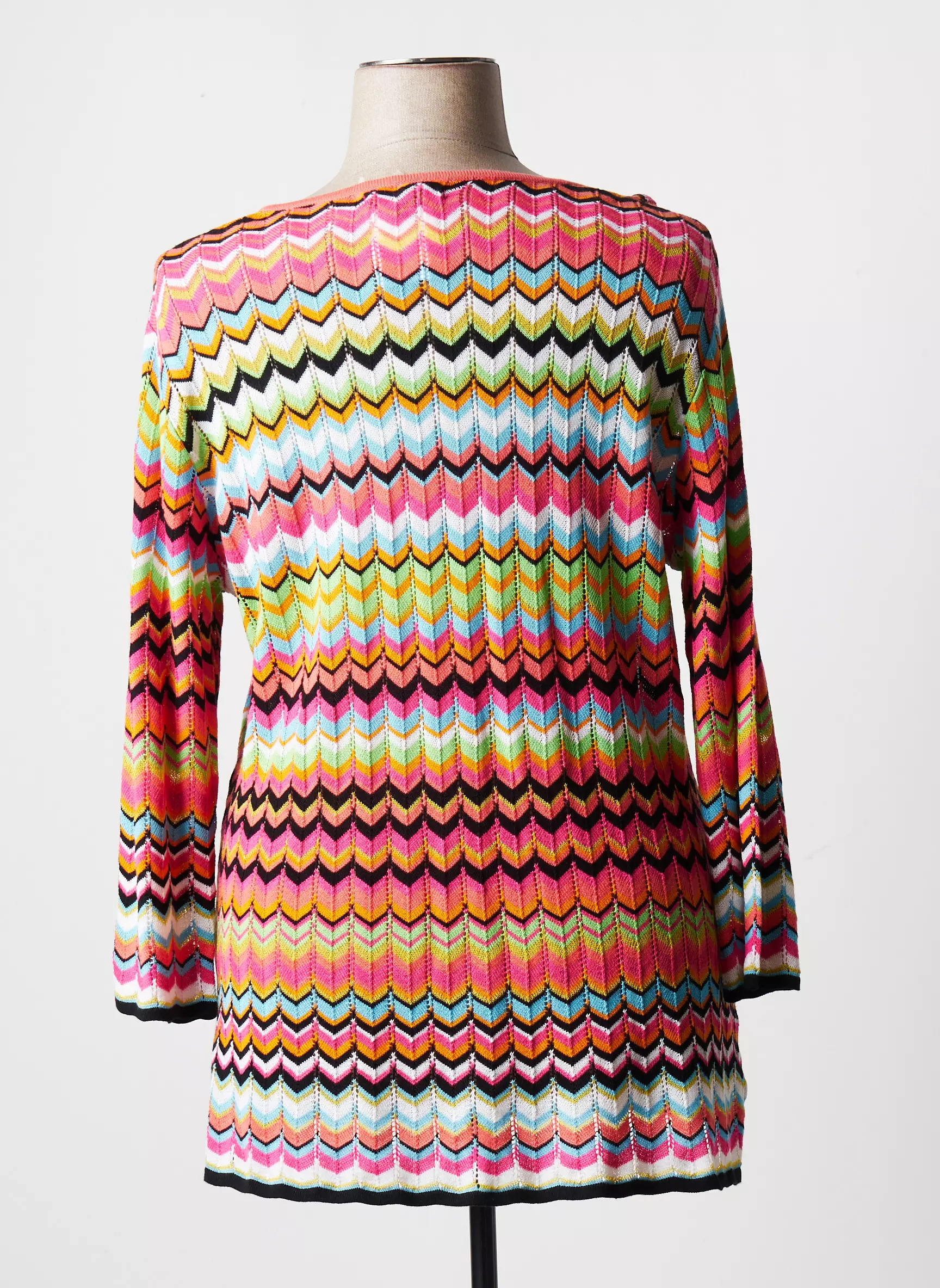 Jumfil Pull Tuniques Femme couleur orange