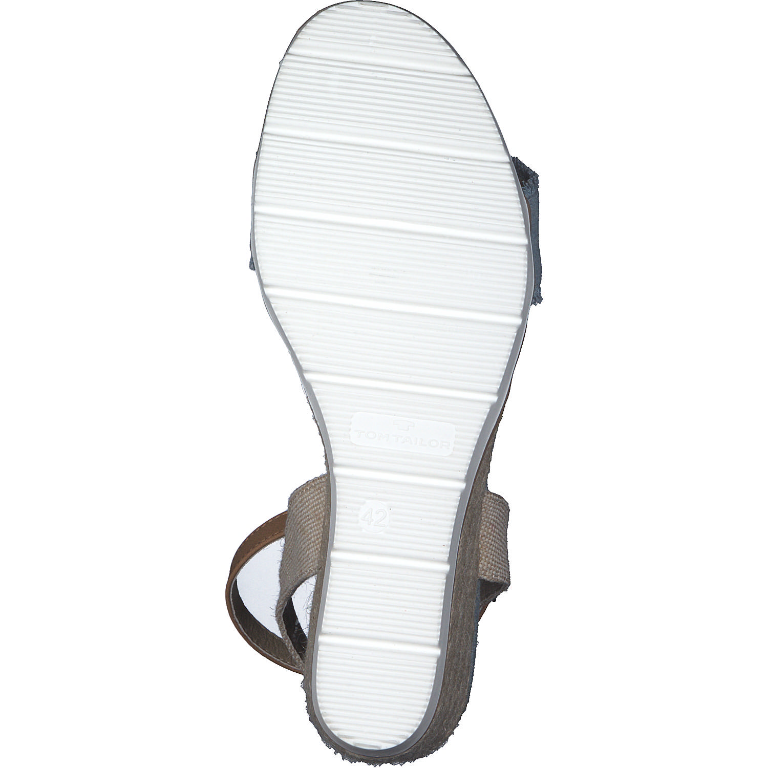 Tom Tailor 5390040017, Plateau-Sandaletten, Damen, sky
