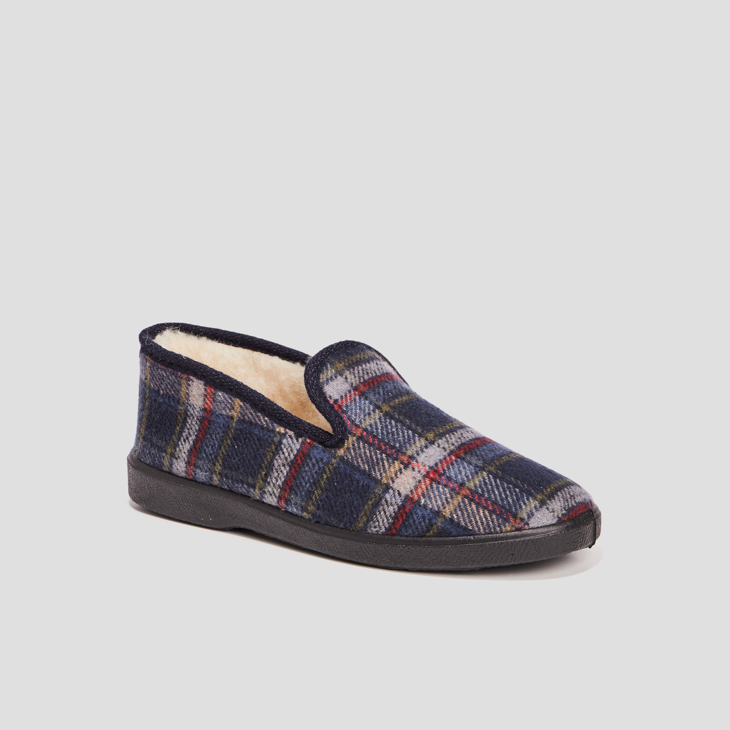 Chaussons bleu marine homme | La Halle