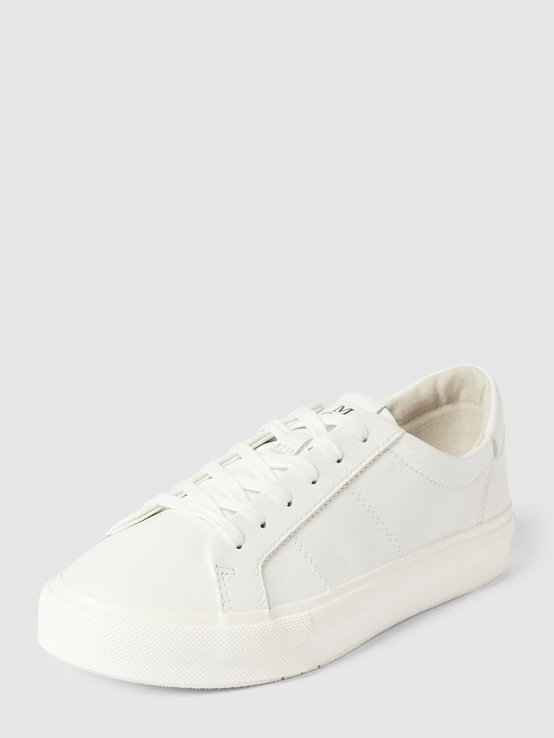 Sneaker mit Label-Details in weiß