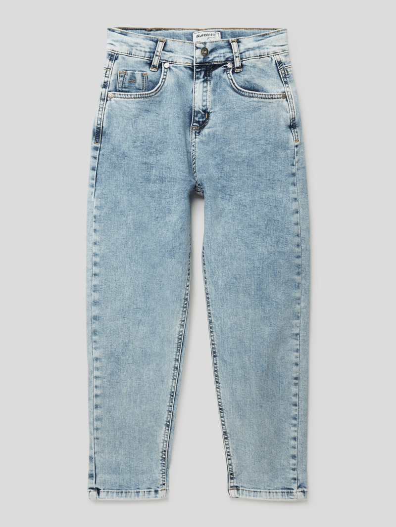 Straight Fit Jeans mit Stretch-Anteil Modell 'NORMAL' in blau